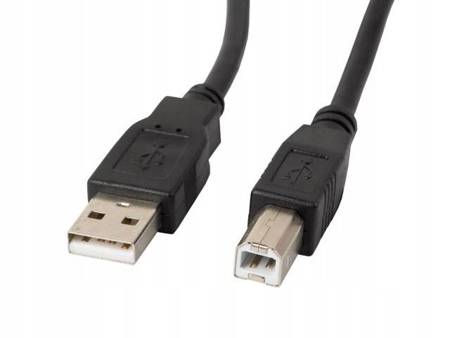 KABEL USB-A(M)->USB-B(M) 2.0 3M CZARNY FERRYT