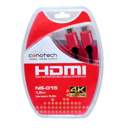 kabel HDMI 4K 2.0b 1,5m Ultra HD Conotech